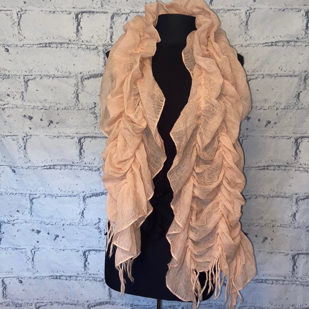 Anthropologie Pink Scarf